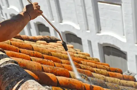 Démoussage de toiture à Gujan-Mestras